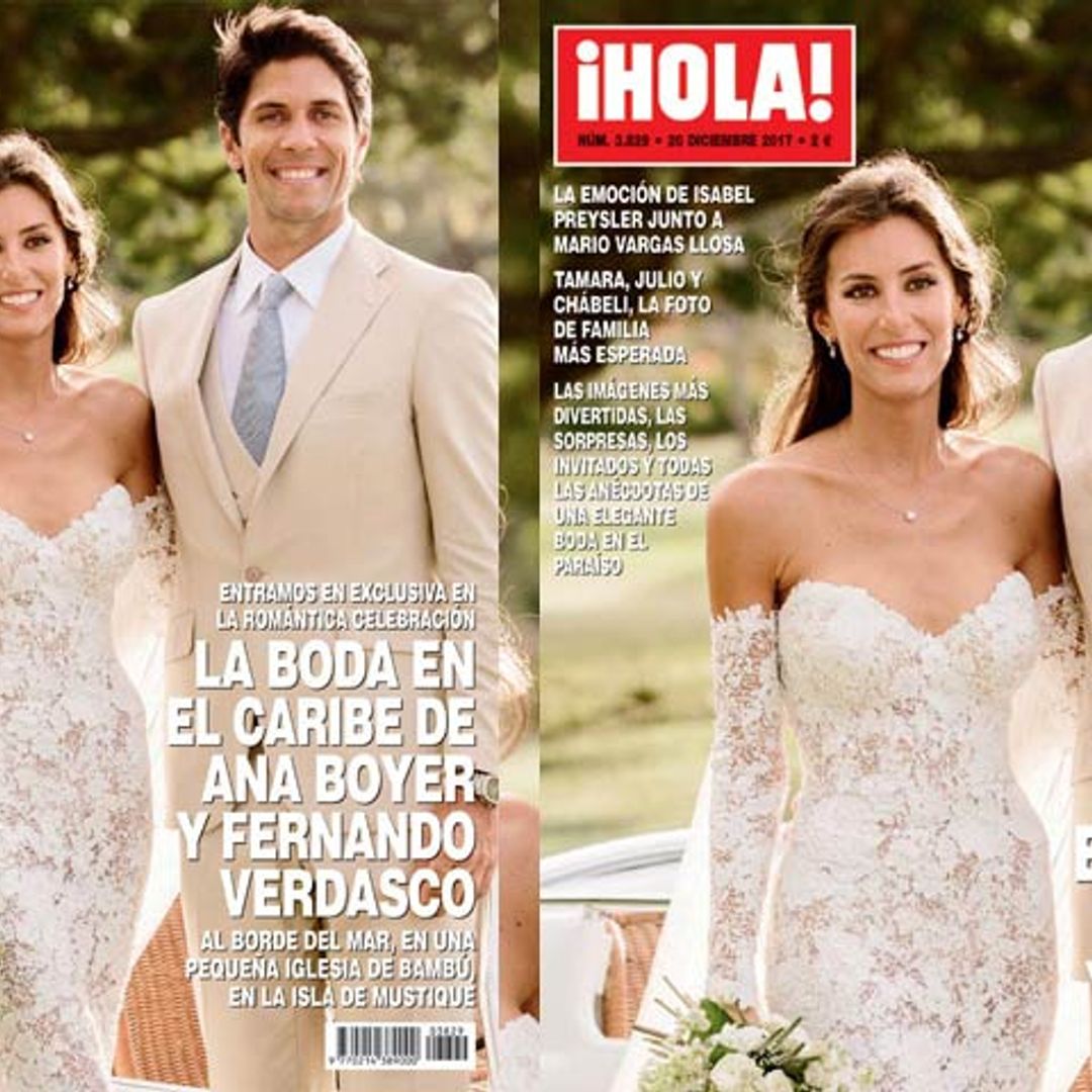 Exclusiva en ¡HOLA!, la boda en el Caribe de Ana Boyer y Fernando Verdasco