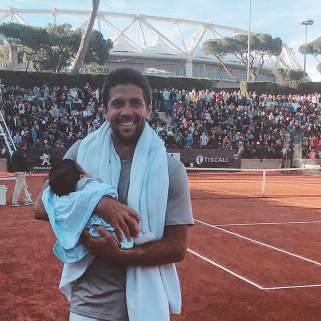 El pequeño Miguel, 'el mejor regalo' de Fernando Verdasco tras una doble victoria en Roma