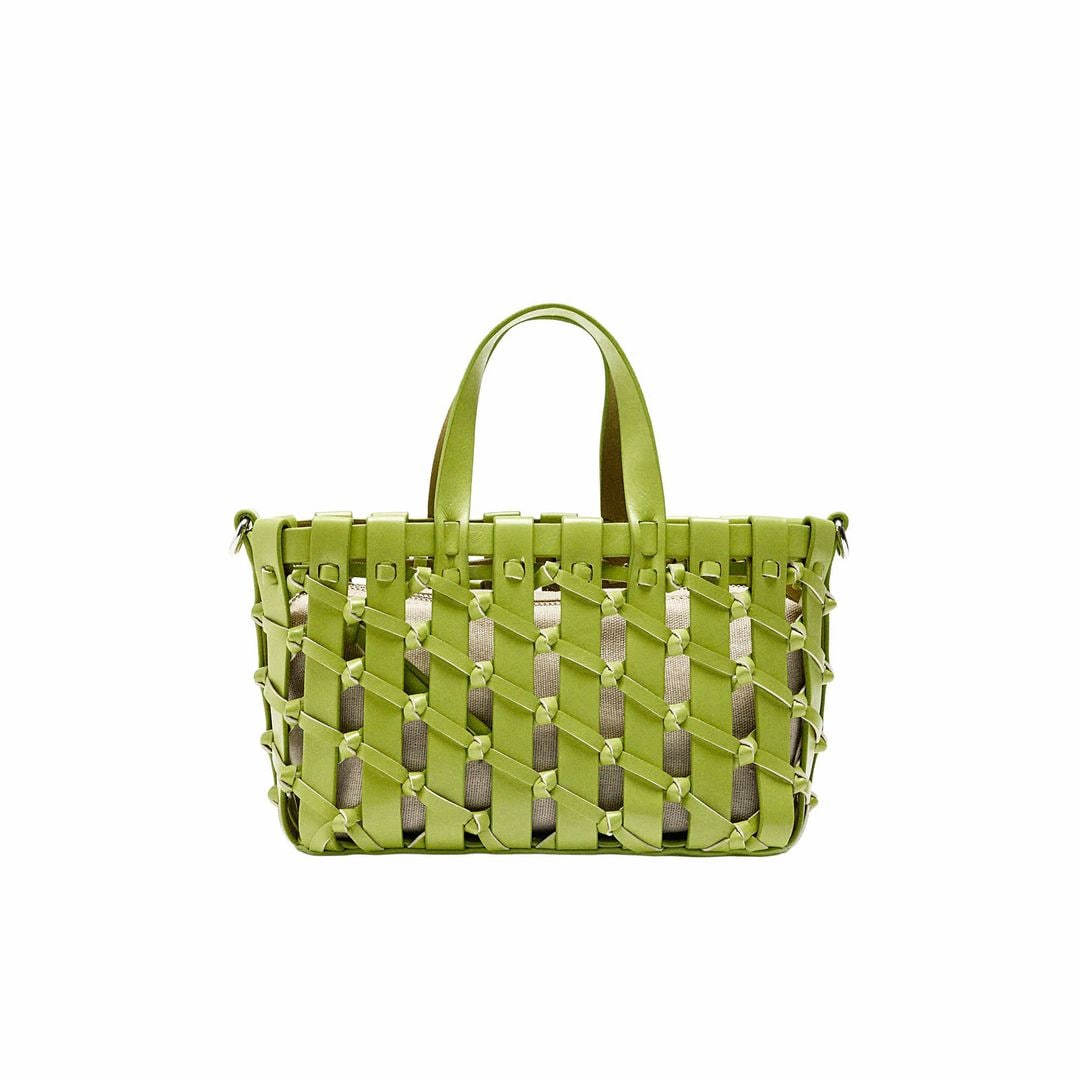 Bolso tote trenzado (29,99 €), de Parfois