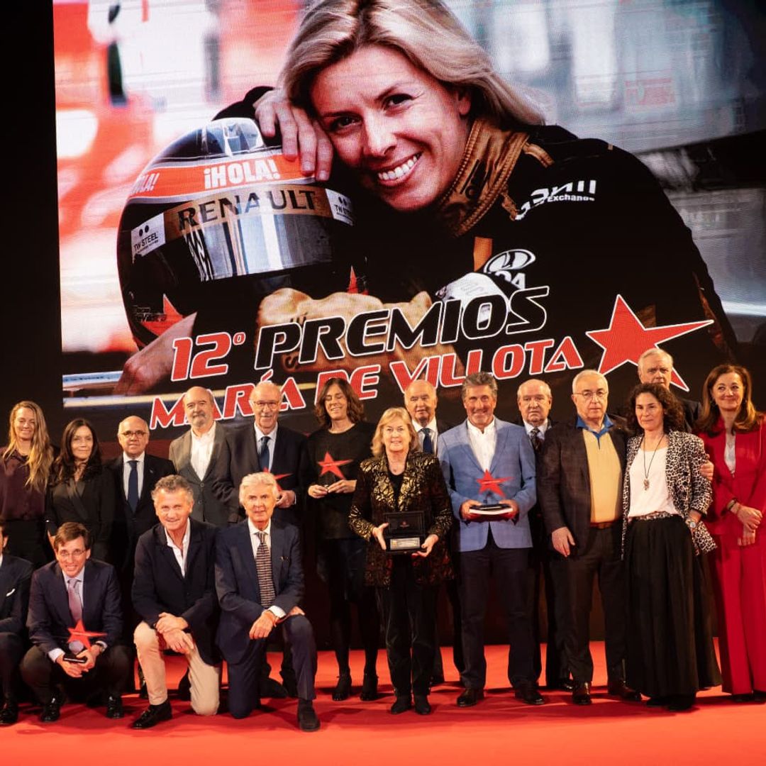 La emocionante gala de los XII Premios María de Villota reconoce a estas 5 grandes leyendas del deporte español