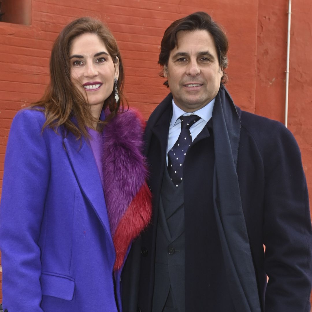 La pareja formada por Lourdes Montes y Fran Rivera que cumplen 12 años de casados