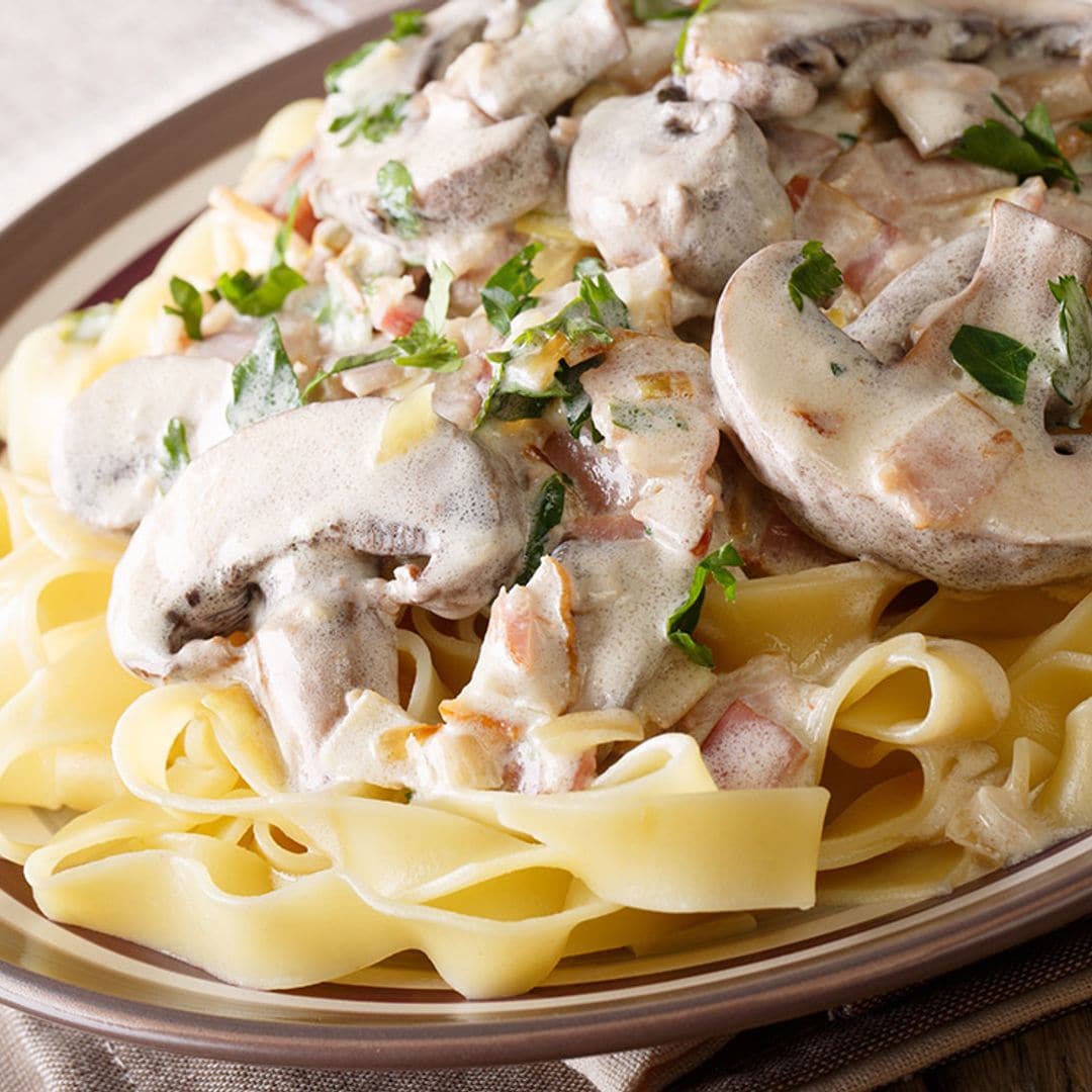 Pasta 'boscaiola', el sabor del otoño en un plato
