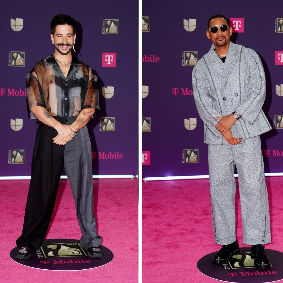 Ellos son los hombres con más estilo de la alfombra roja de Premio Lo Nuestro 2025