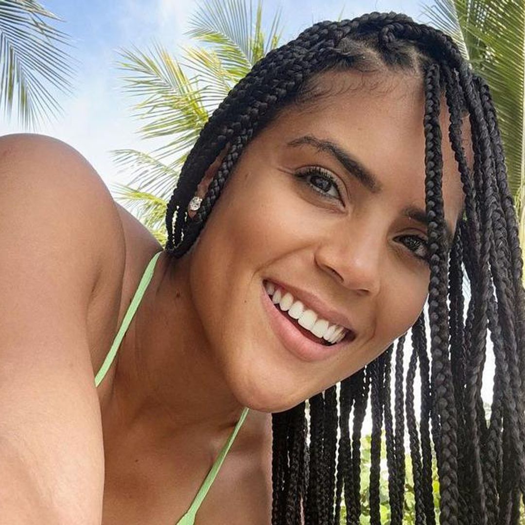 Francisca presume su pancita de embarazo en bikini