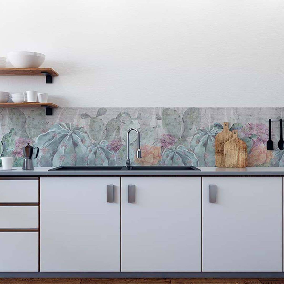 Los mejores papeles pintados para cocinas y baños