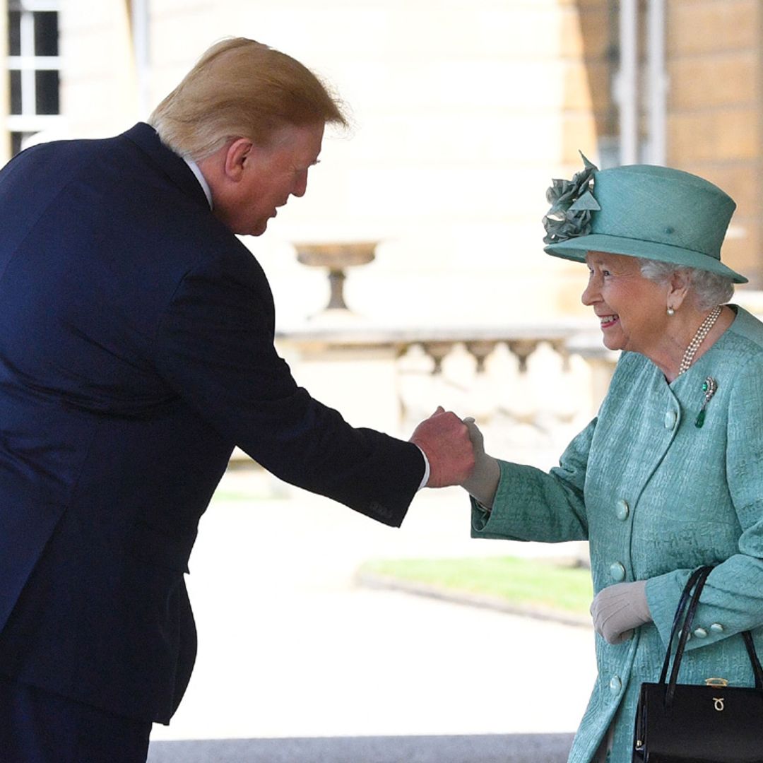 Trump, recibido por Isabel II en Buckingham tras sus comentadas declaraciones sobre Meghan Markle