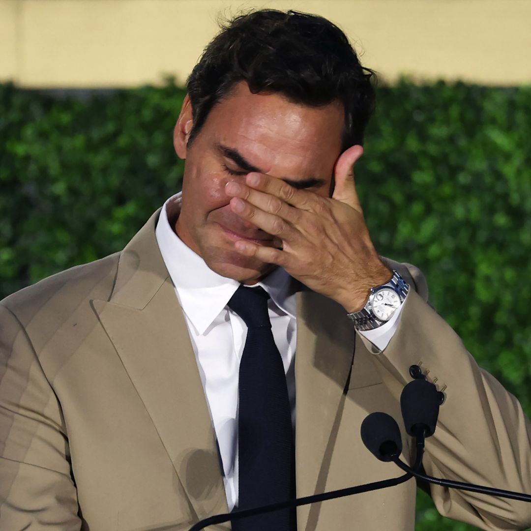 Roger Federer, emocionado hasta las lágrimas, al hablar de su mujer y madre de sus 4 hijos: "Sin ella, nada de esto habría sido posible"