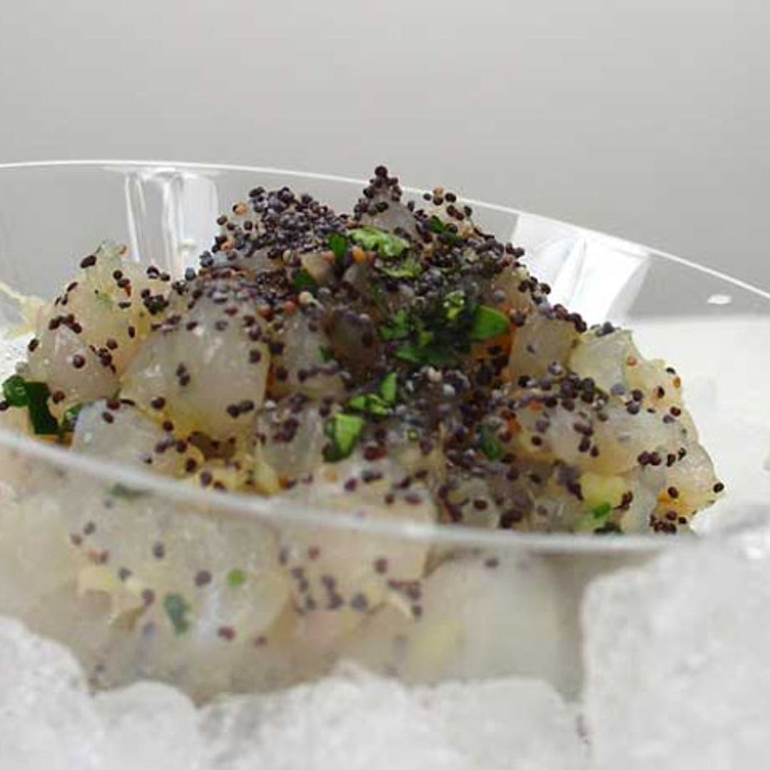 Tartar de bacalao fresco