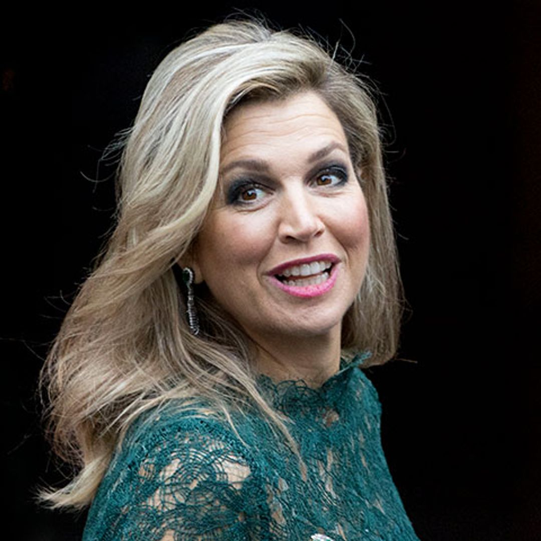 Máxima de Holanda al más puro estilo Letizia en su última aparición pública