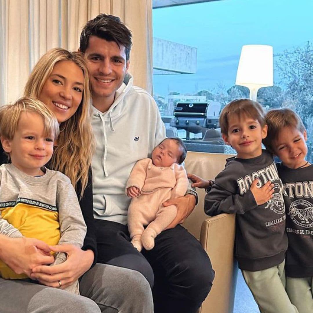 Álvaro Morata y Alice Campello, así es la casa en la que viven con sus cuatro hijos