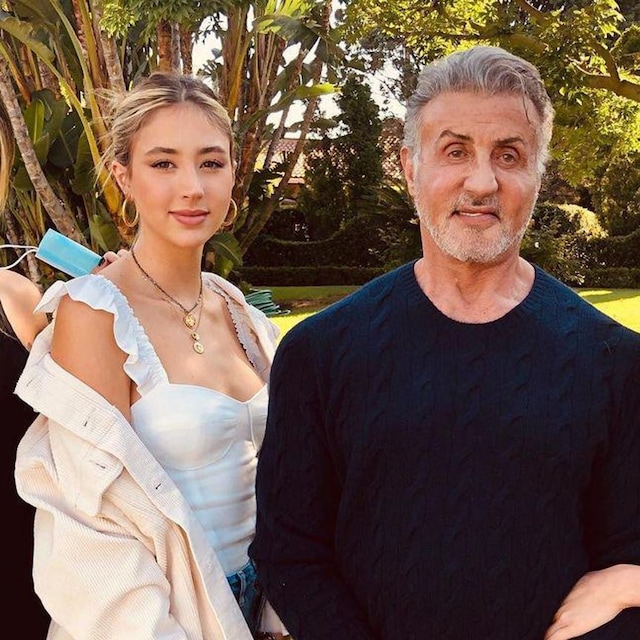sylvester stallone y sus hijas