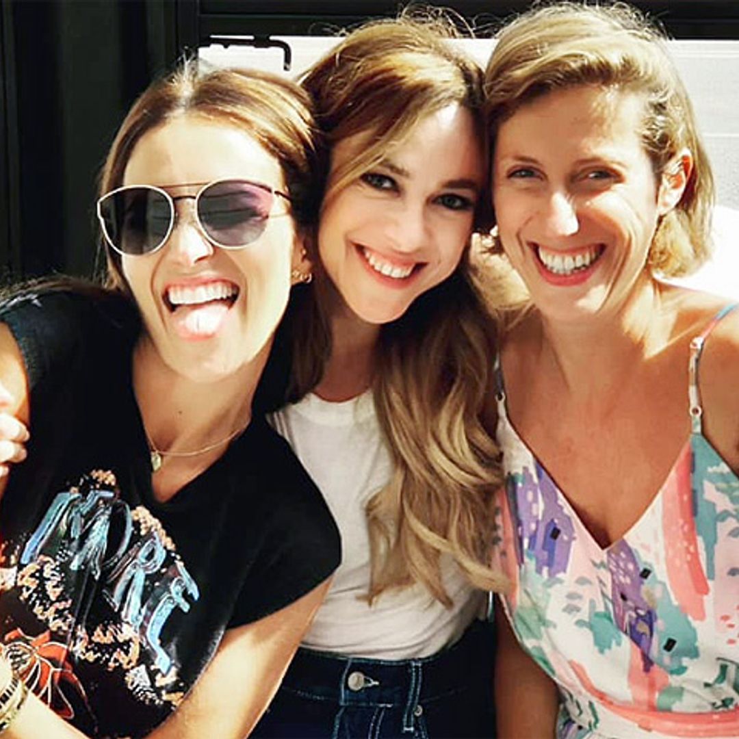 El reencuentro de Paula Echevarría y las 'chicas Velvet' con anécdota incluida