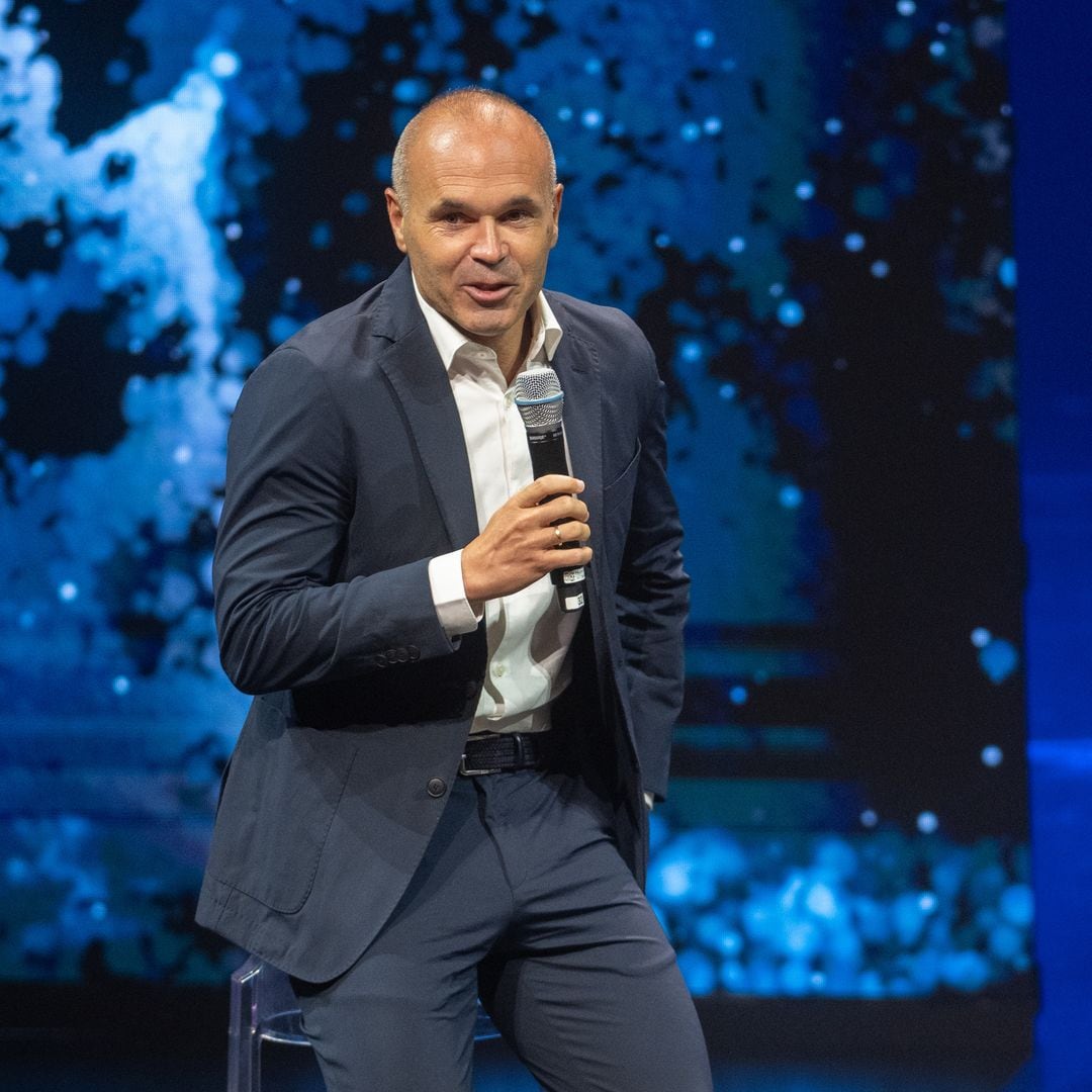 Andrés Iniesta, ante los Reyes: "Invito a los jóvenes a que vayan a terapia, no hace falta estar mal para ir"