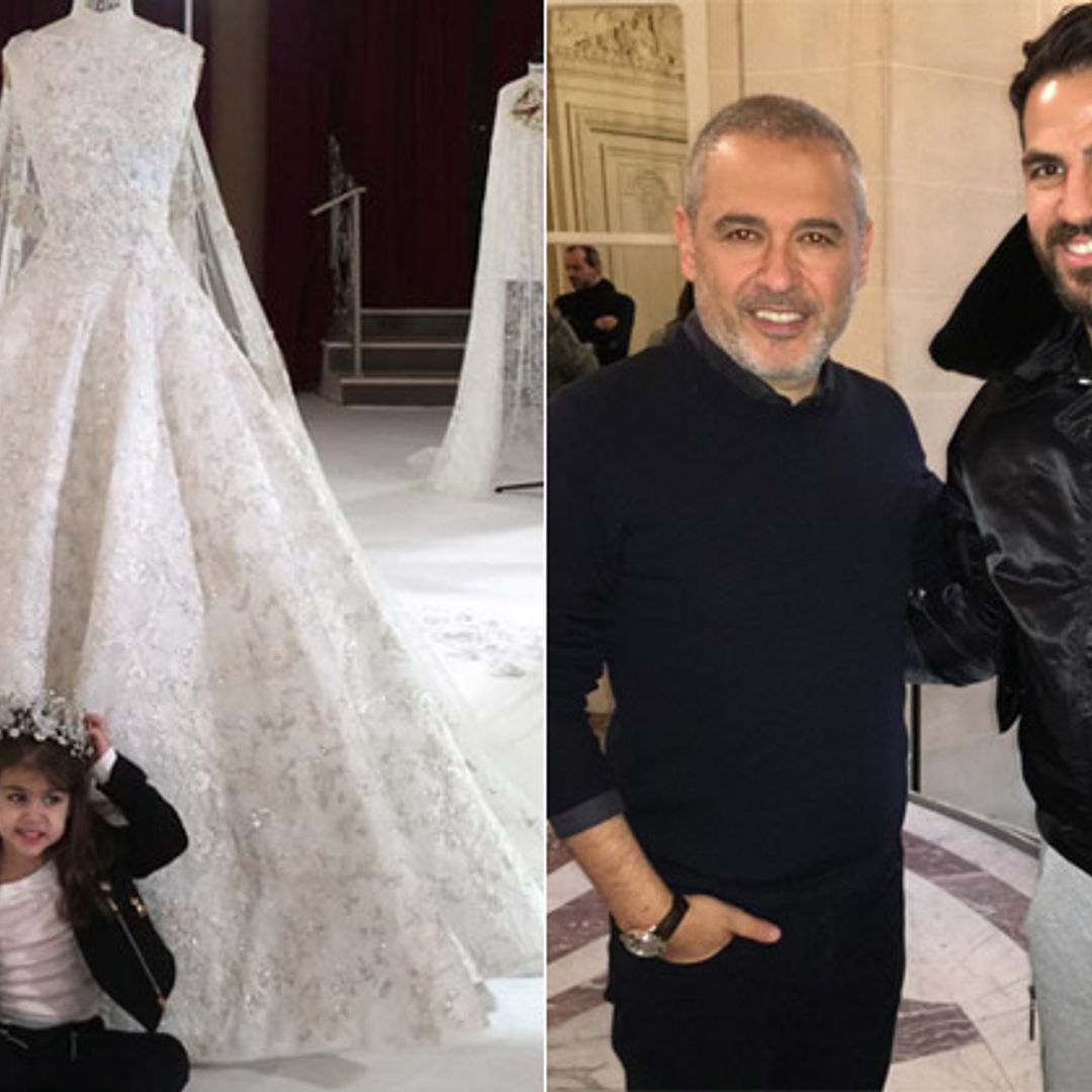 ¿Lía Fábregas está aprendiendo de moda o es Daniella Semaan la que elige vestido de novia?
