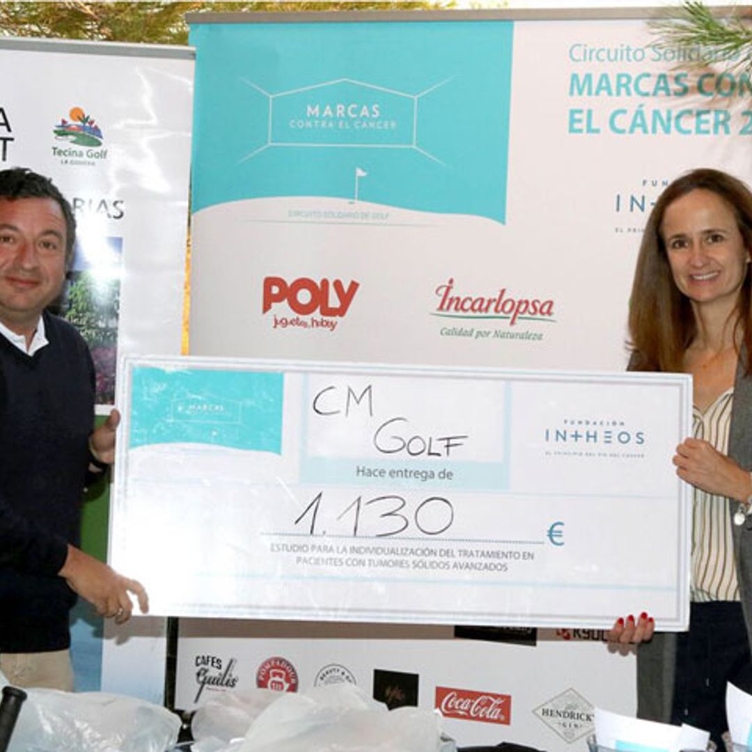 La fundación Intheos celebra en Valdecañas la final de su torneo de golf contra el cáncer