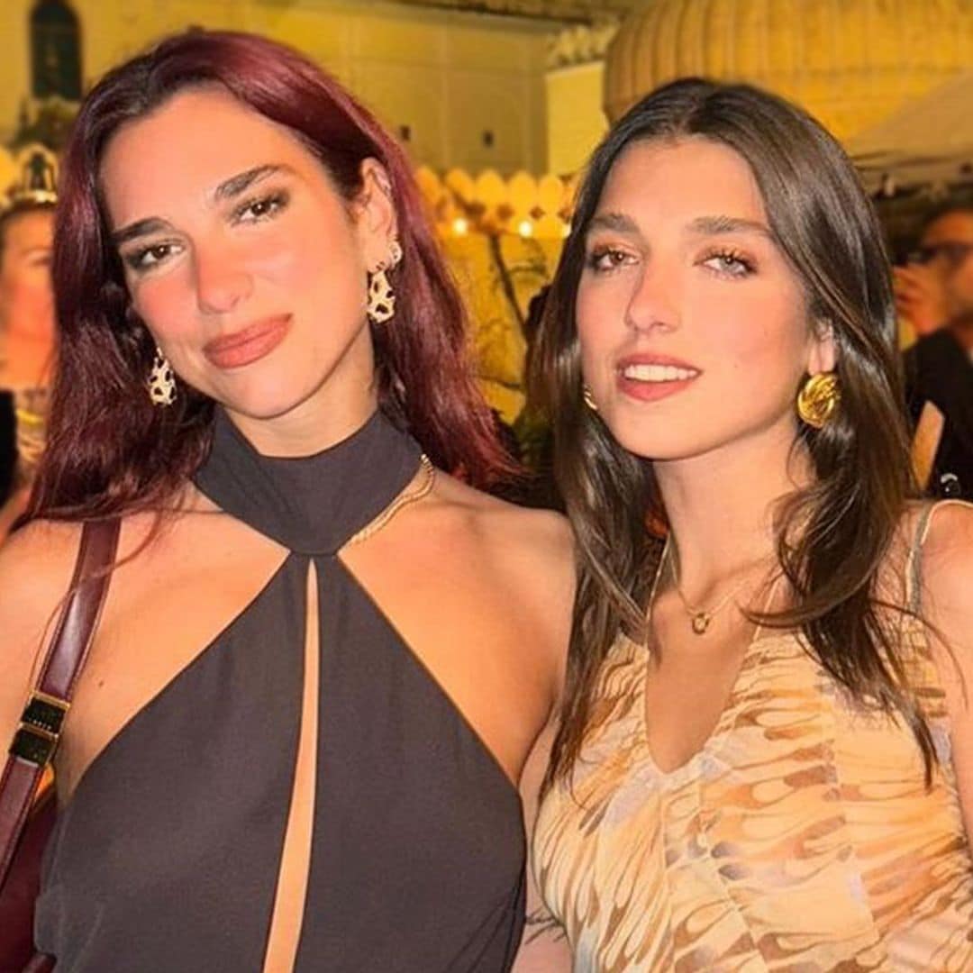 Dua Lipa y su hermana de viaje en India, la mejor inspiración para las invitadas de 2024