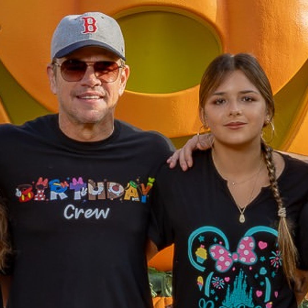 Gia, la hija de Matt Damon, cumple 18 años: así ha sido su celebración con toda su familia en Disneyland