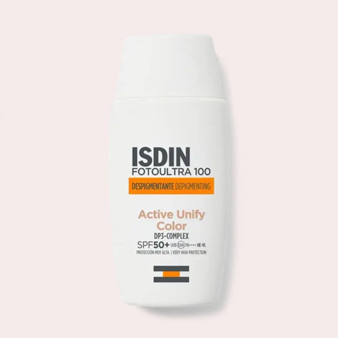 LA MEJOR CREMA PARA MANCHAS EN LA CARA PARA USAR EN VERANO: FotoUltra 100 ISDIN Active Unify Color SPF 50+