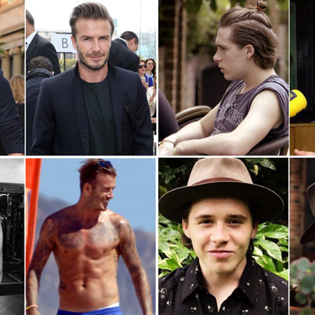¿Se está convirtiendo Brooklyn Beckham en un joven 'clon' de su padre? La prueba, en imágenes