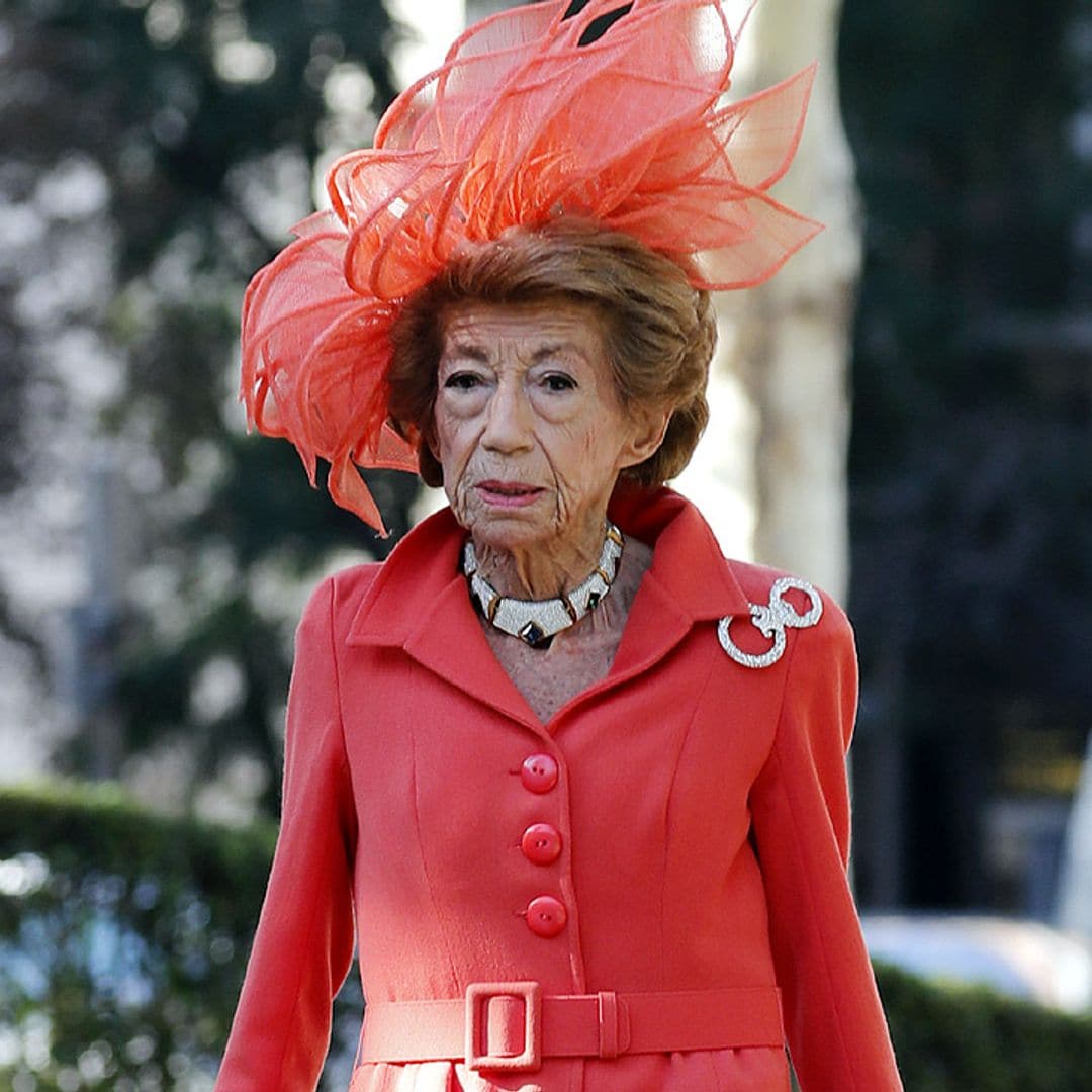 La alegría de Piru Urquijo al hablar de la boda de su nieta Teresa con José Luis Martínez-Almeida