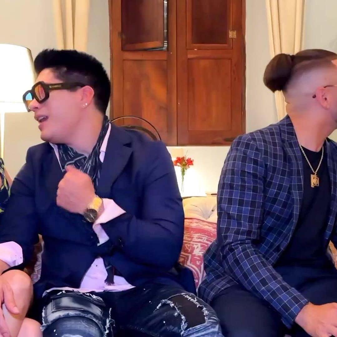 Chyno & Nacho se muestran como los más enamorados con sus compañeras de vida; Astrid y Melany