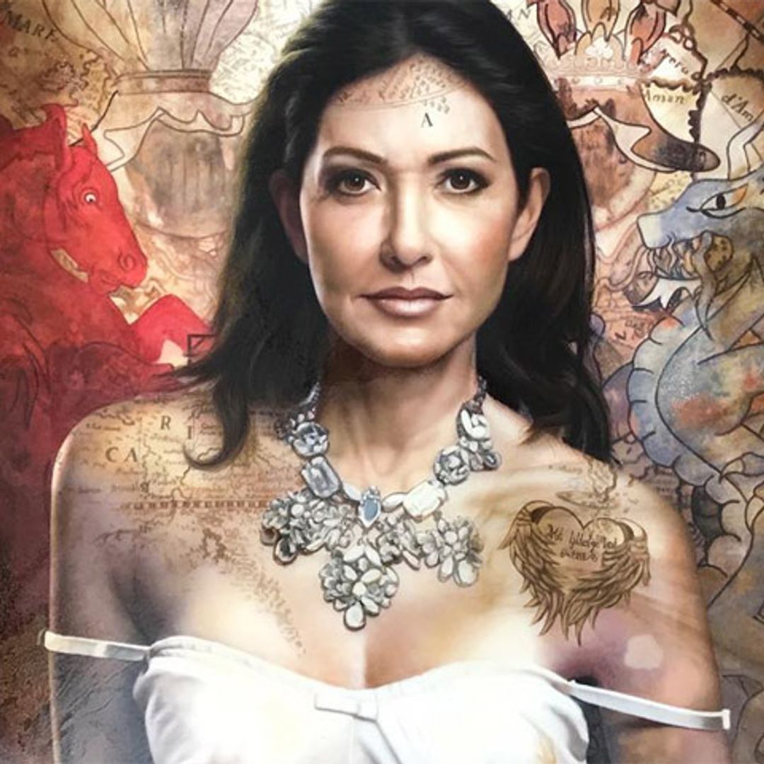 La ex nuera de Margarita de Dinamarca estrena retrato y abre la polémica