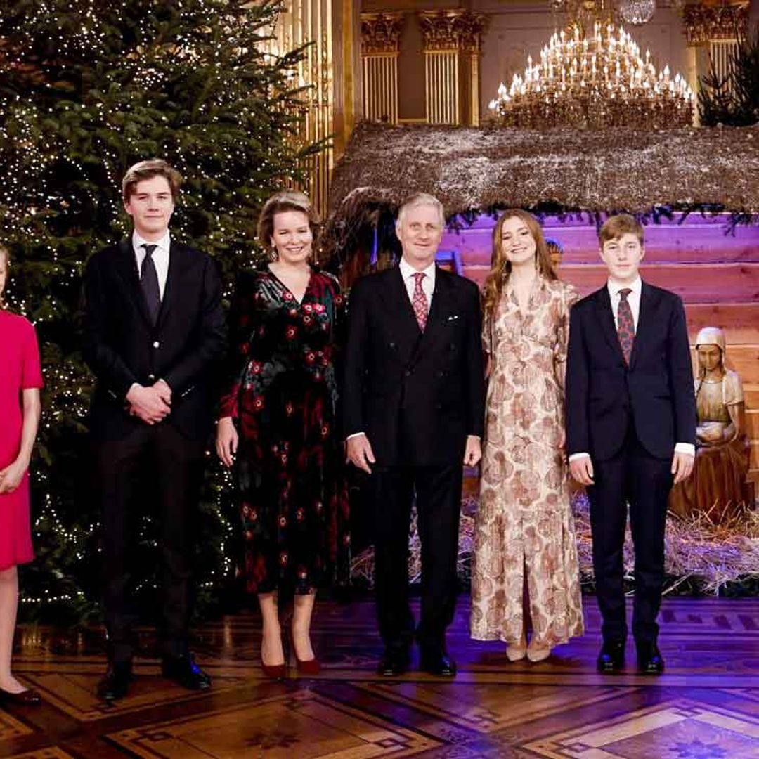 El 'christmas' con el que la Familia Real belga ha felicitado las fiestas