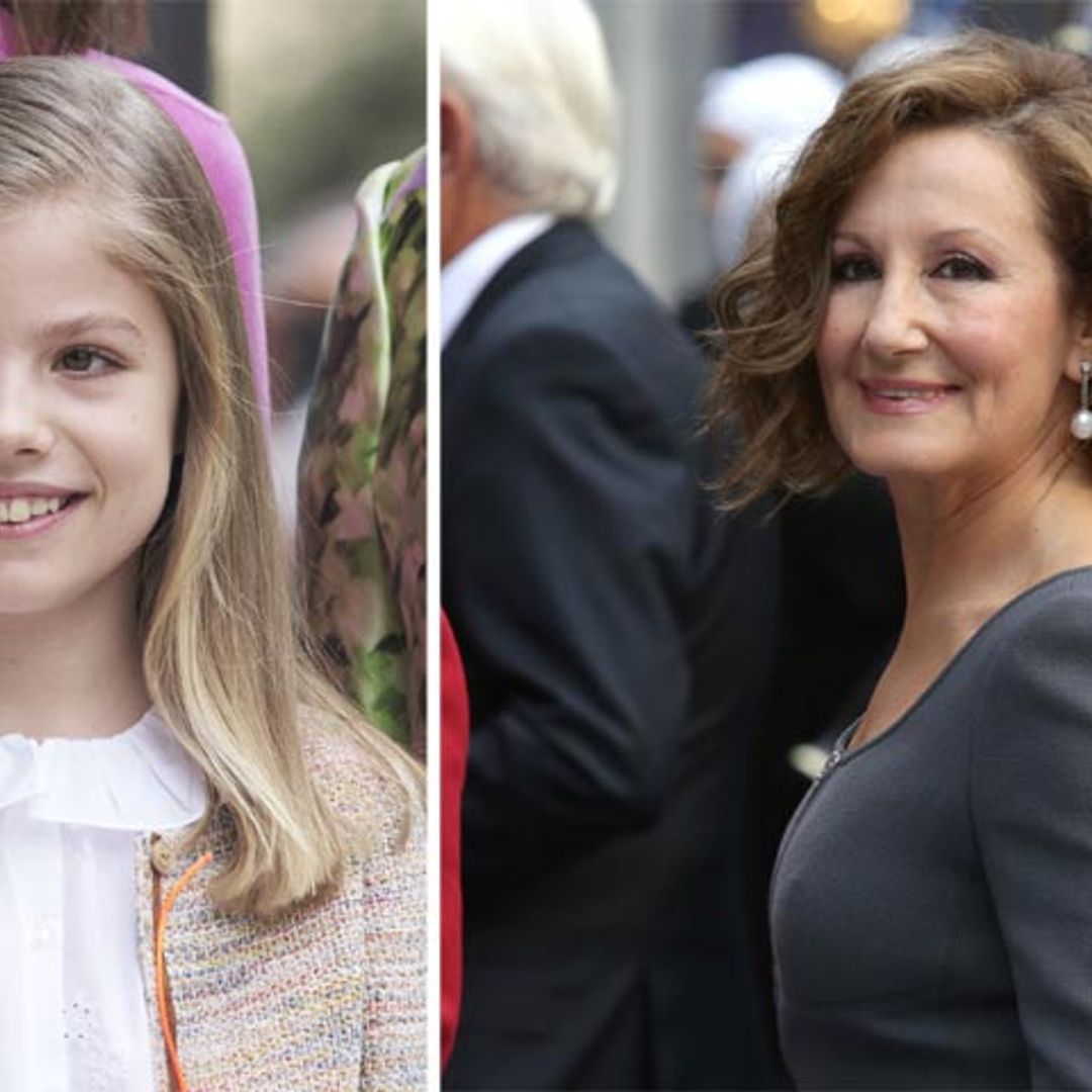 Exclusiva en ¡HOLA!, las fotografías del plan secreto de la infanta Sofía y su abuela Paloma Rocasolano