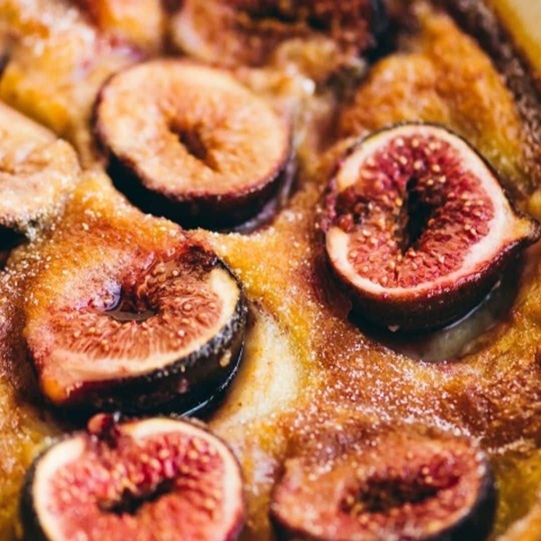 Higos gratinados al Oporto