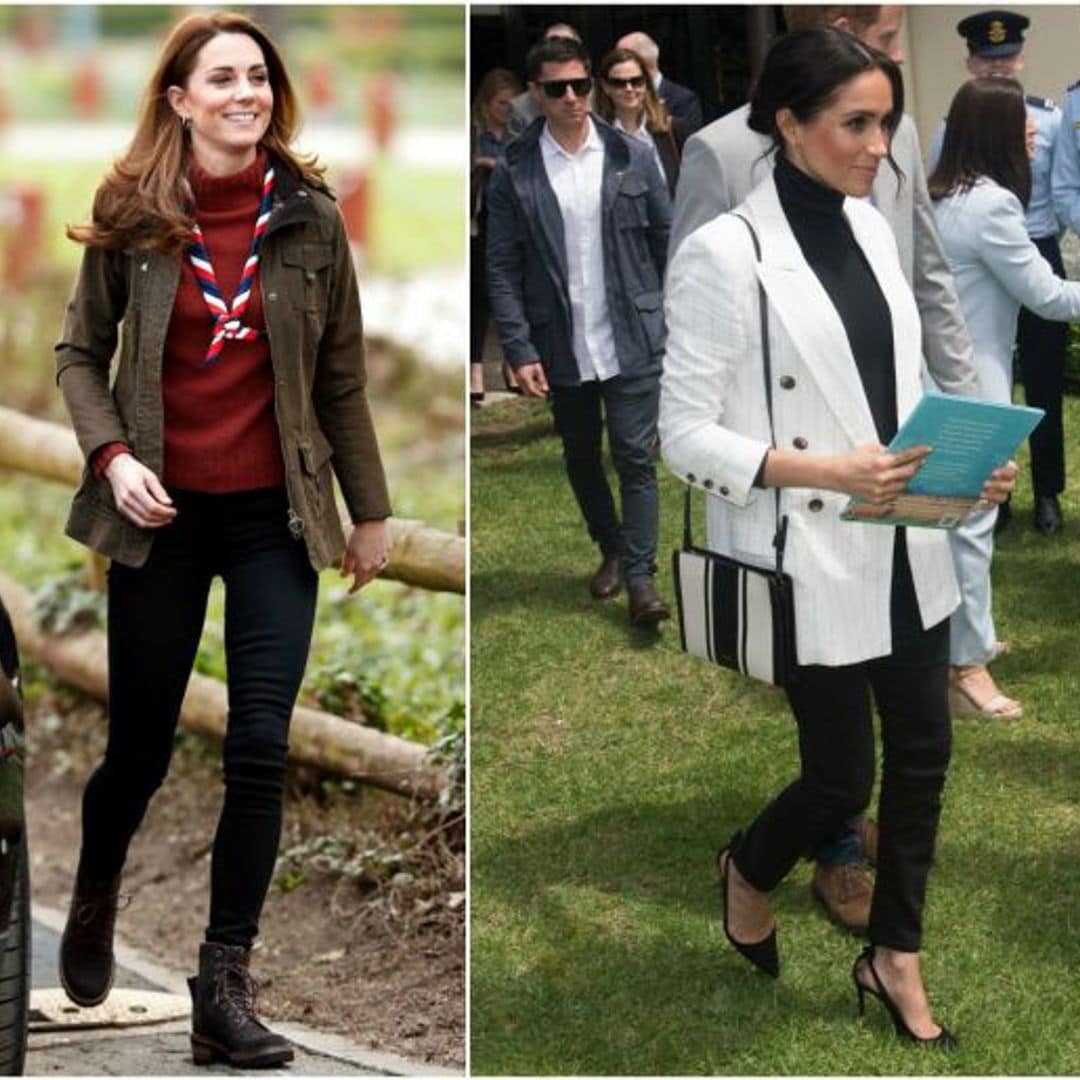 Kate Middleton, Meghan Markle y los jeans aprobados por la corona