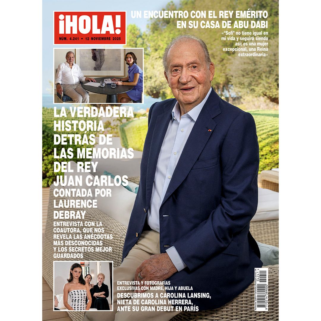 Nuevo ¡HOLA! a la venta: De los secretos de las memorias del rey Juan Carlos al posado de tres generaciones de la familia de Carolina Herrera