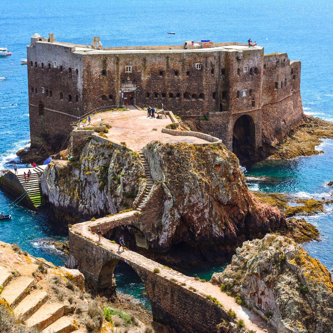 Verano en las islas Berlengas de Portugal