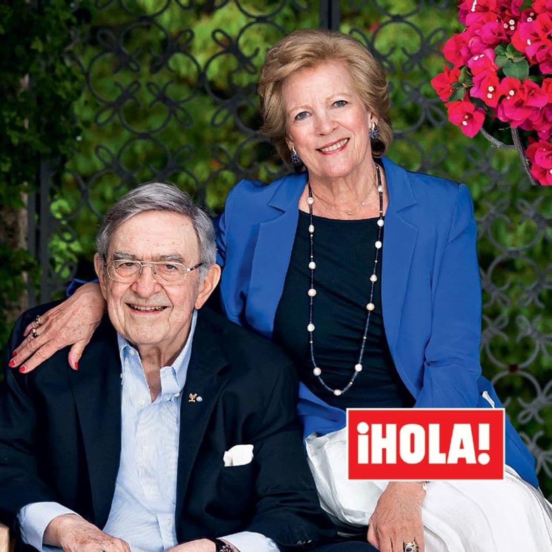 El rey Constantino de Grecia recibe a ¡HOLA! con motivo de su ochenta cumpleaños