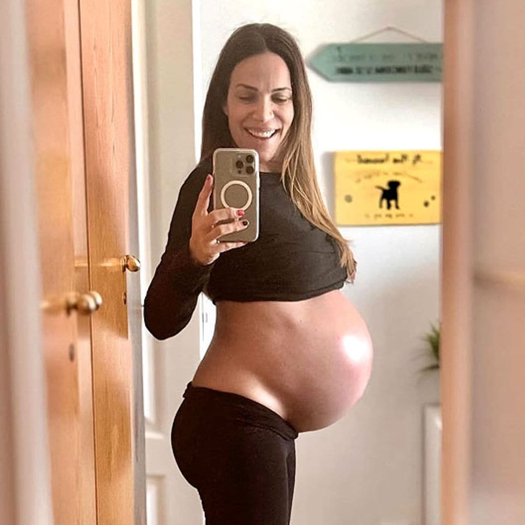 Nerea Garmendia, a punto de dar a luz: 'Se me ha salido una costilla'