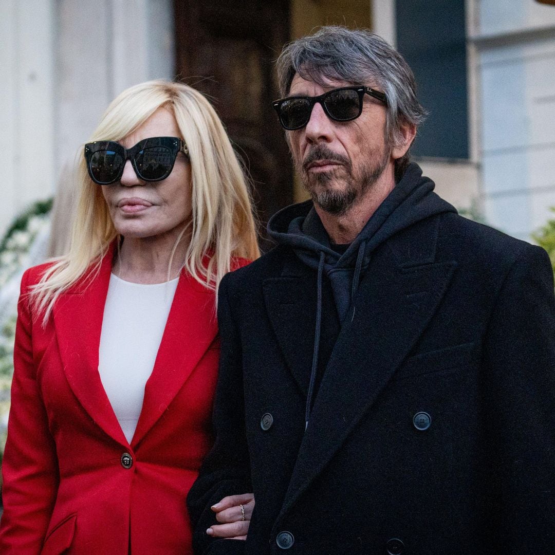Así fue como Donatella Versace rindió homenaje a Valentino en Roma