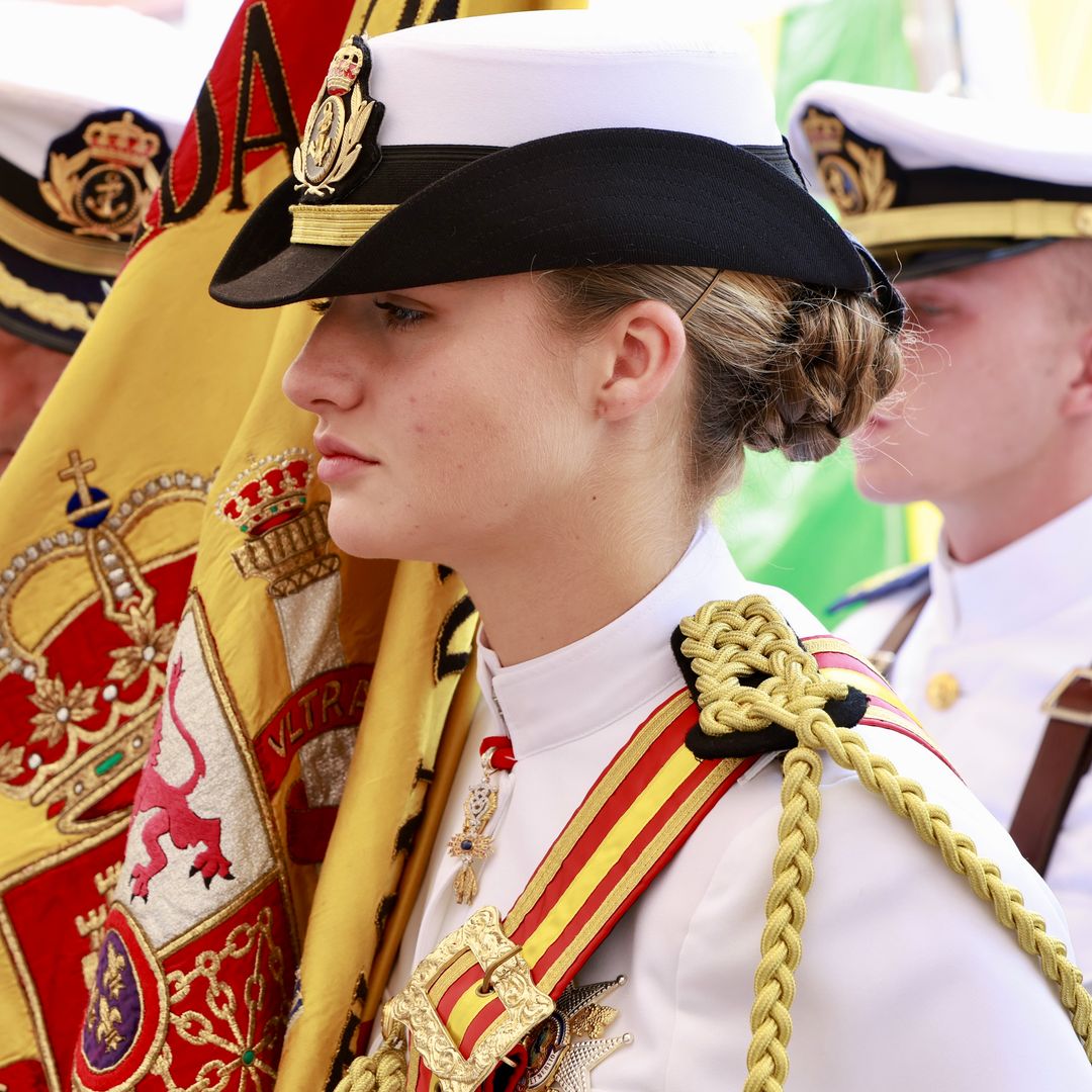 La princesa Leonor y sus últimas horas en 'Elcano': se despide ejerciendo de abanderada en la jura de bandera de Nueva York
