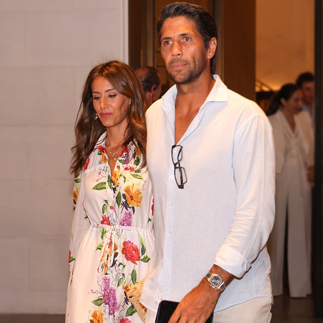 Ana Boyer elige un vestido 'made in Ibiza' con anécdota para la preboda de su hermana Tamara