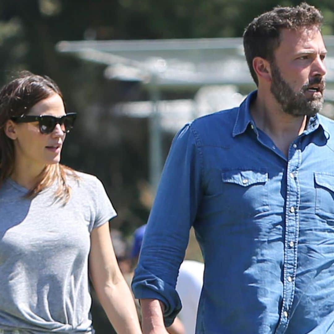 Ben Affleck y Jennifer Garner celebran el Día del Padre juntos con sus hijos