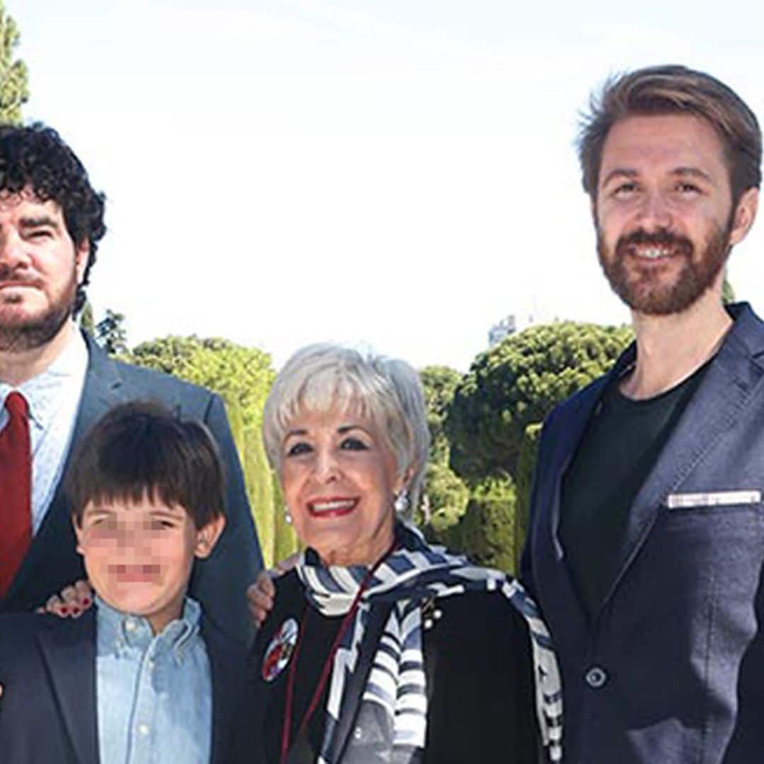 Manuel y Paco, los hijos de Concha Velasco que han estado a su lado hasta el último momento