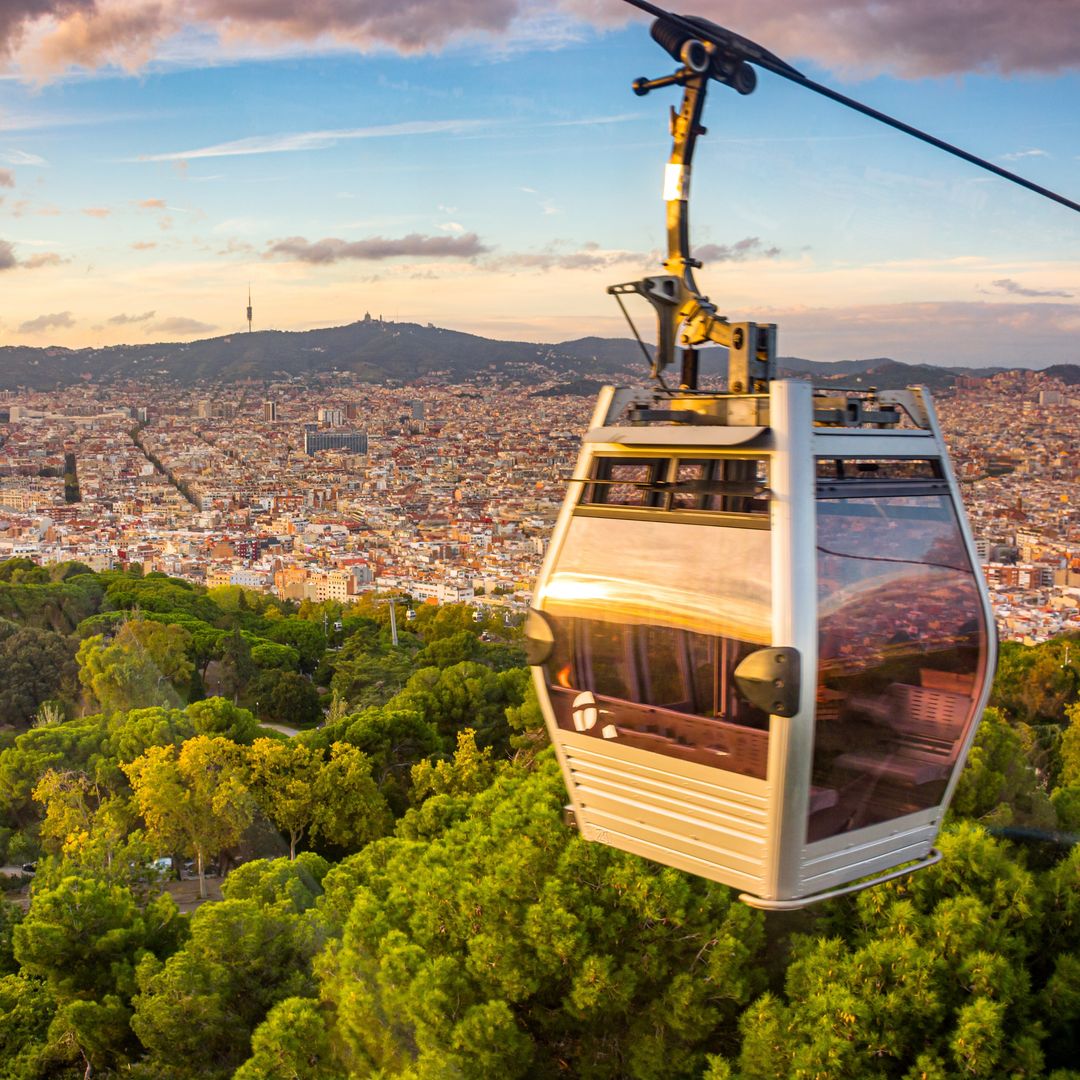 Teleférico de Montjuïc en Barcelona