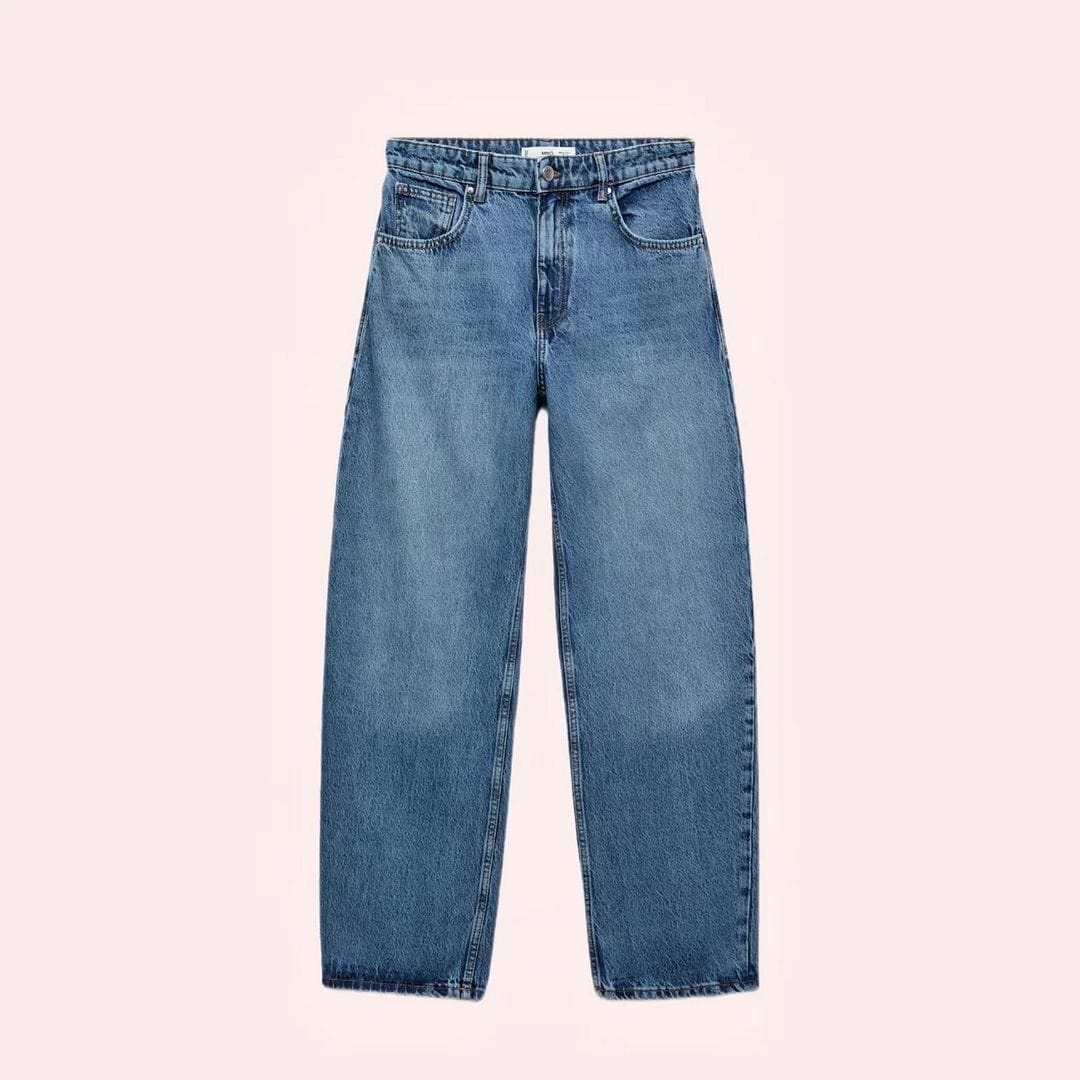 Los jeans balloon de Mango que reinventan el denim