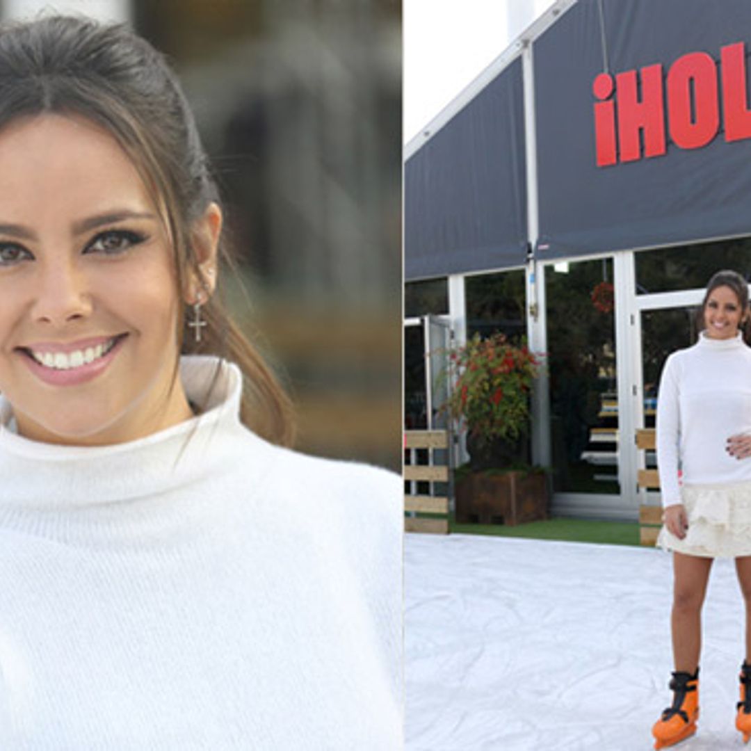 Cristina Pedroche anima a todos a disfrutar de la Gran Pista de Hielo ¡HOLA!: '¡Venid a patinar!'