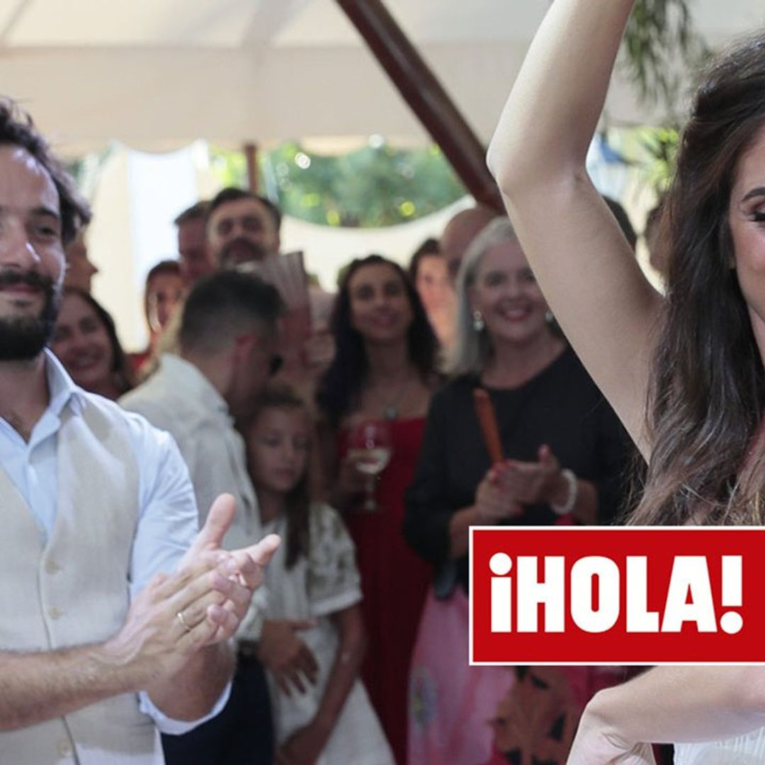 Las imágenes del primer baile de Elena Furiase y Gonzalo Sierra como marido y mujer
