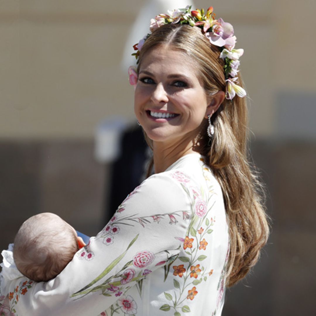 Un bautizo, tres estilos: los looks de las princesas suecas al detalle