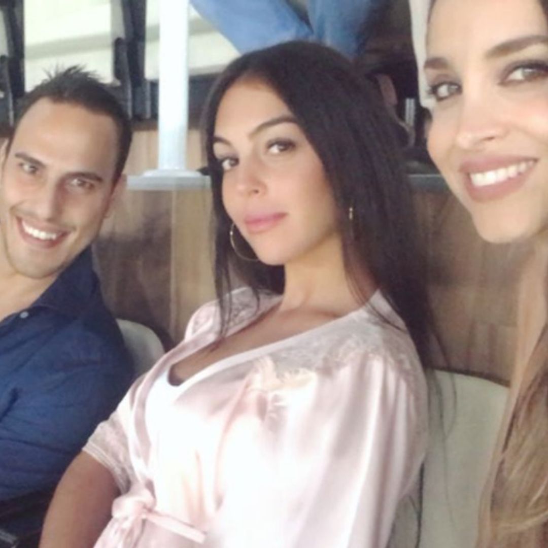 Georgina Rodríguez y su llamativo 'look' para ir al fútbol: una 'bata'