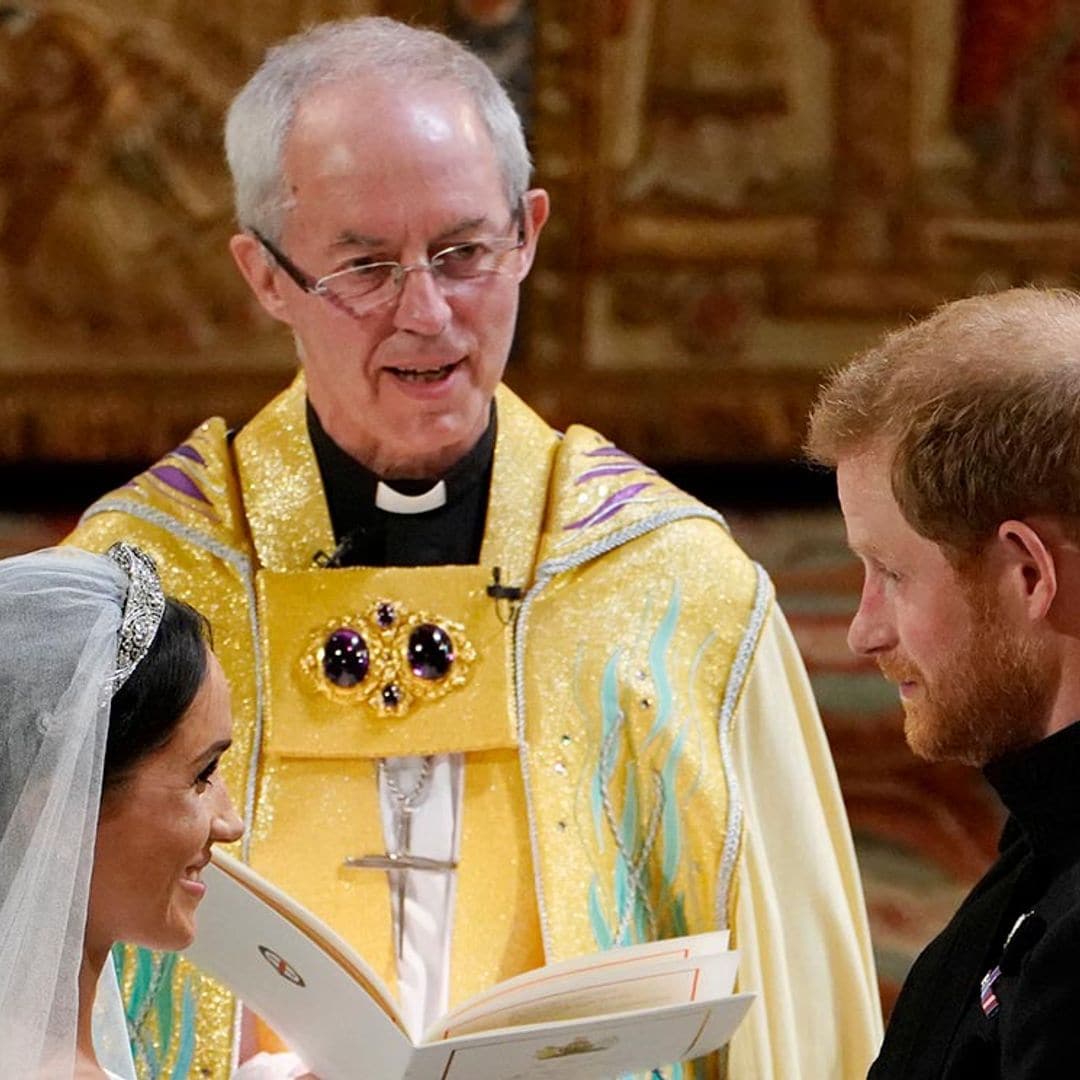 El arzobispo de Canterbury confirma cuándo fue realmente la boda entre los duques de Sussex