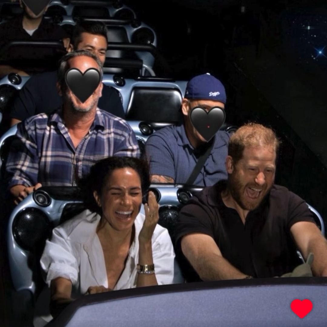 Meghan y Harry se subieron a una montaña rusa y volvieron a ser niños, ¡parecían de lo más divertidos!