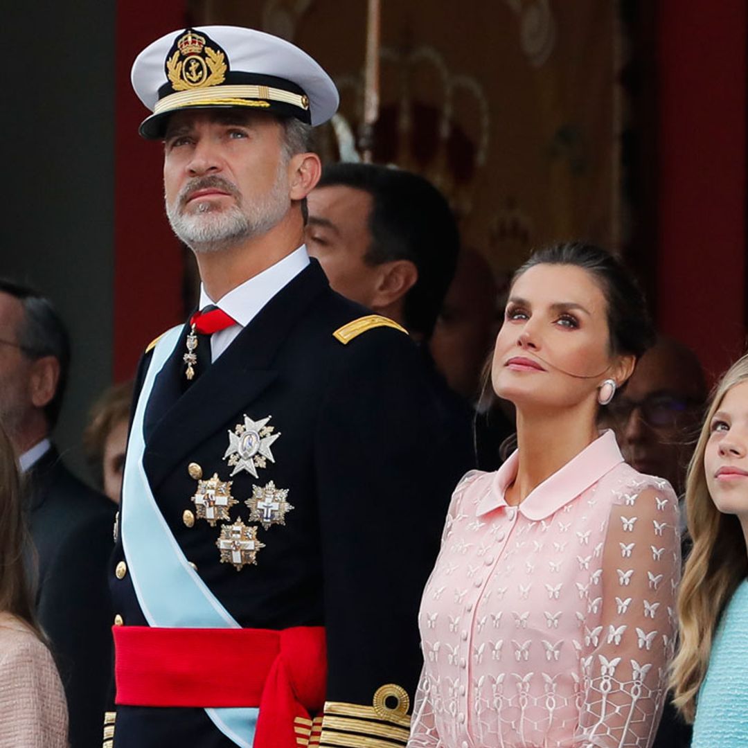 Vuelve a ver lo más significativo del desfile de la Fiesta Nacional presidido por los Reyes