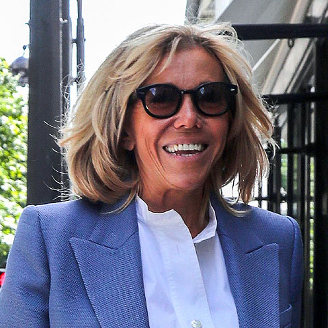Brigitte Macron, como nunca la habíamos visto en el Elíseo