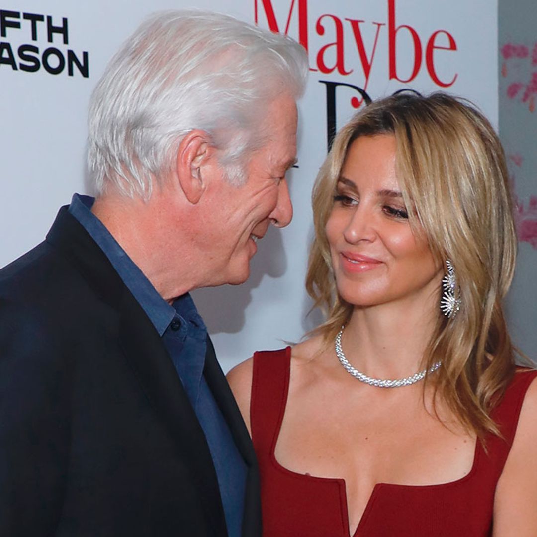Richard Gere, todo un galán junto a su deslumbrante esposa y la sobrina de 'Pretty Woman'
